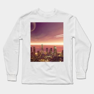 Los Angeles Surrealistic Long Sleeve T-Shirt